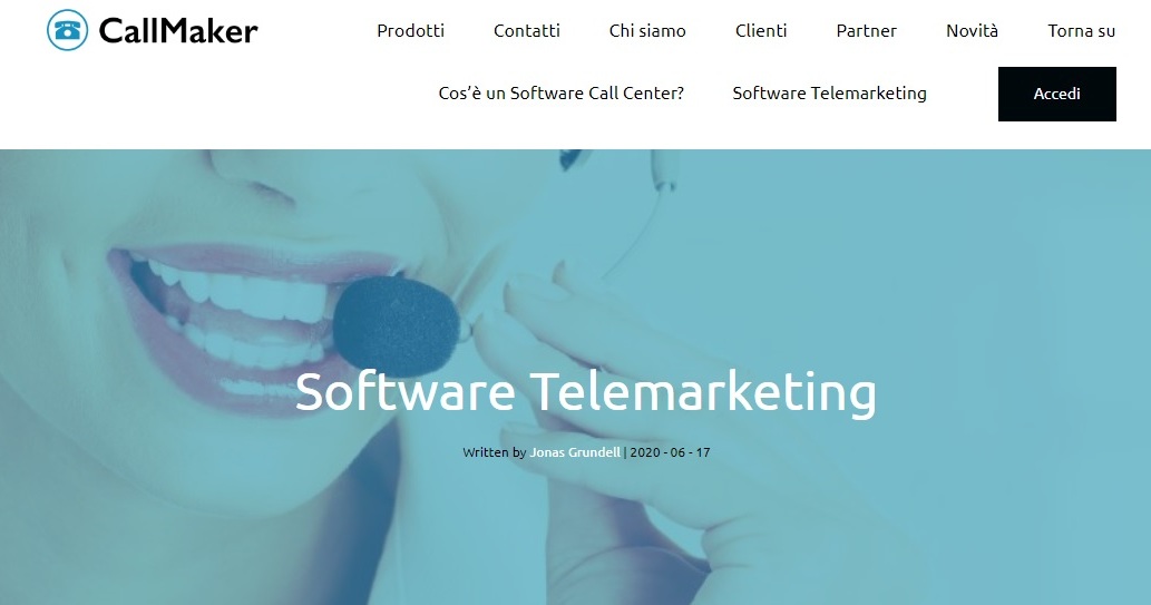 callmaker, Software telemarketing