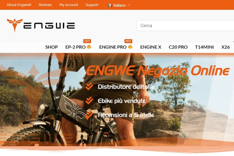 engwe, e-bike, bici elettrica