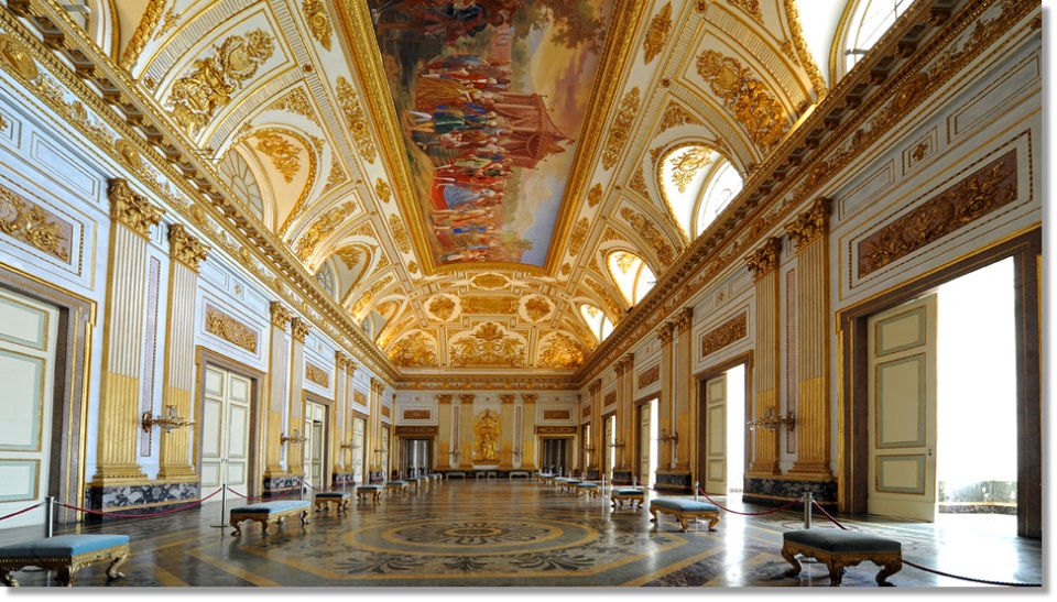 reggia di caserta, salone